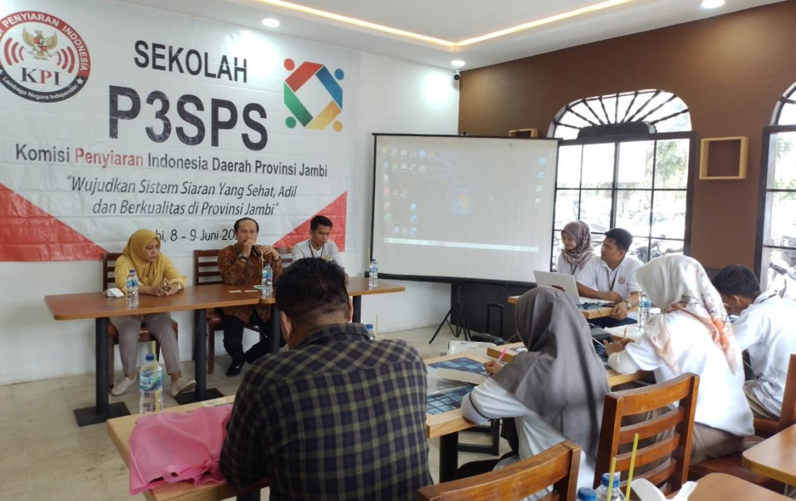 Sekolah P3SPS Tim Internal KPID Provinsi Jambi Untuk Monitoring Pengawas Isi Siaran