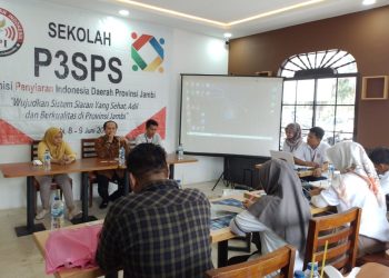 Sekolah P3SPS Tim Internal KPID Provinsi Jambi Untuk Monitoring Pengawas Isi Siaran