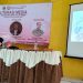 Wakil ketua KPID Provinsi Jambi Asriyadi saat menyamapikan Literasi di Sarolangun