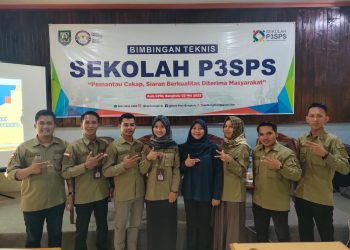 Peserta P3SPS KPID Provinsi Jambi saat mengikuti Sekolah P3SPS yang diadakan KPID Bengkulu