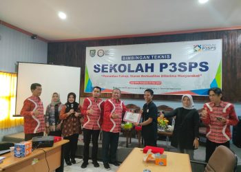 Hardianus, peserta dari KPID Jambi meraih peringkat pertama pada Sekolah P3SPS yang diadakan KPID Bengkulu, Rabu, 3 Mei 2024
